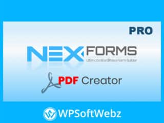 NEX-Forms - PDF Creator Add-On