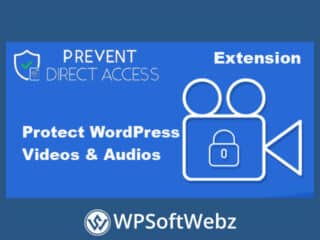 PDA Gold Protect WordPress Videos & Audios Extension