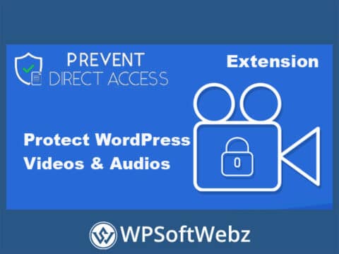 PDA Gold Protect WordPress Videos & Audios Extension