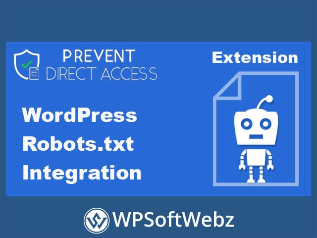 PDA Gold WordPress Robots.txt Integration