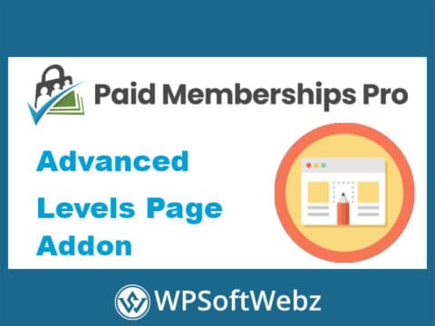 Paid Memberships Pro Advanced Levels Page Shortcode