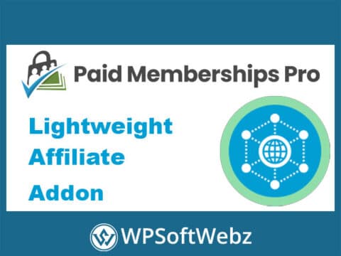 Paid Memberships Pro Lightweight Affiliate Tracking Addon