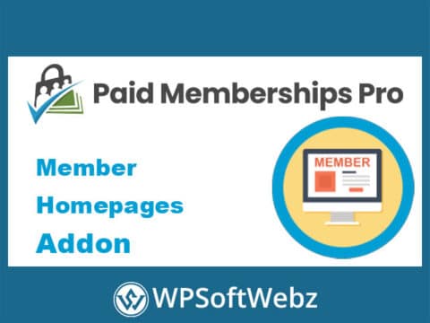 Paid Memberships Pro Member Homepages Add-On