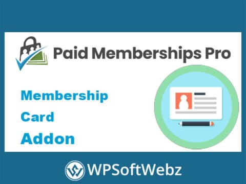 Paid Memberships Pro Membership Card Add-On