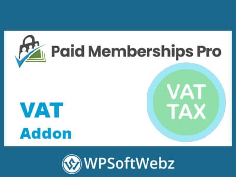 Paid Memberships Pro VAT (Value-Added Tax) Add-On