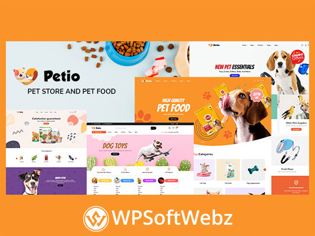 Petio – Pet Store WooCommerce WordPress Theme