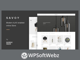 Savoy - Minimalist AJAX WooCommerce Theme