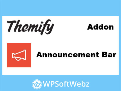 Themify Announcement Bar Plugin for WordPress