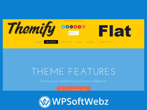 Themify Flat Theme Premium