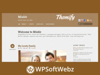 Themify Minblr WordPress Theme