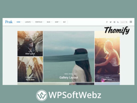 Themify Peak WordPress Theme Premium