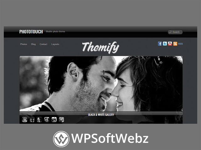 Themify PhotoTouch WordPress Theme Premium