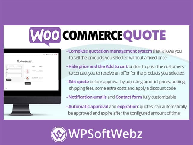 WooCommerce Quote Plugin