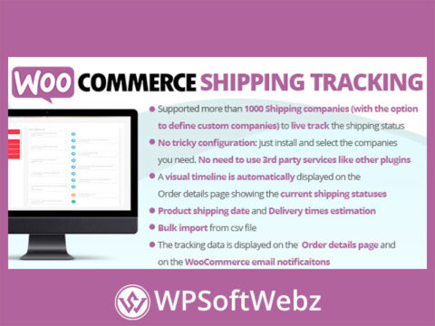 WooCommerce Shipping Tracking - by Vanquish