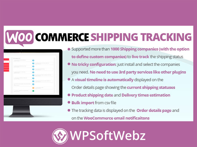 WooCommerce Shipping Tracking - by Vanquish