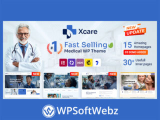 Xcare - Medical and Health Care WordPress Theme