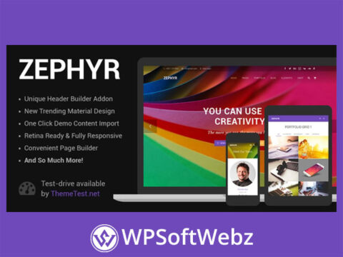 Zephyr | Material Design Theme For WordPress