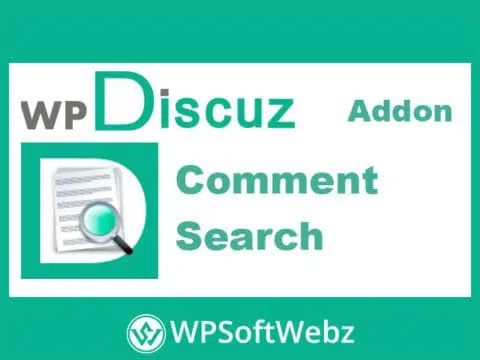 wpDiscuz – Comment Search Addon