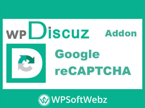 wpDiscuz – Google reCAPTCHA Addon