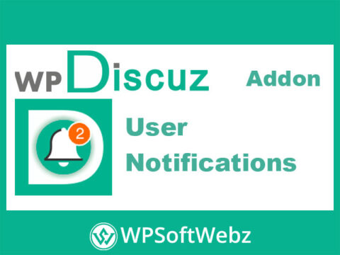 wpDiscuz – User Notifications Addon