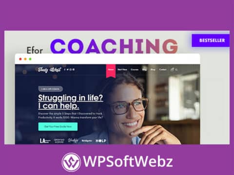 Efor - Coaching & Online Courses WordPress Theme