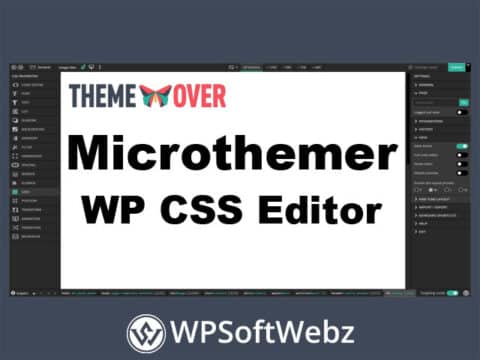 Microthemer Pro - Visual CSS Editor WordPress Plugin