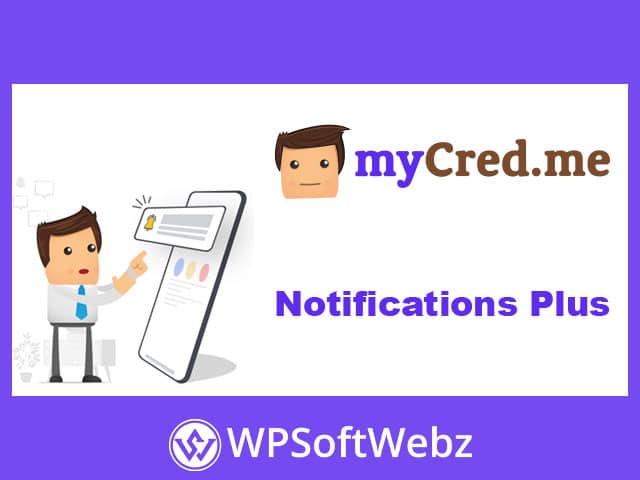 myCred Notifications Plus Add-On