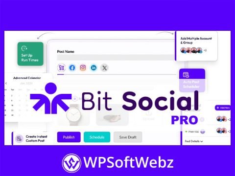 Bit Social Pro - Social Scheduler & Auto Poster Plugin For WordPress