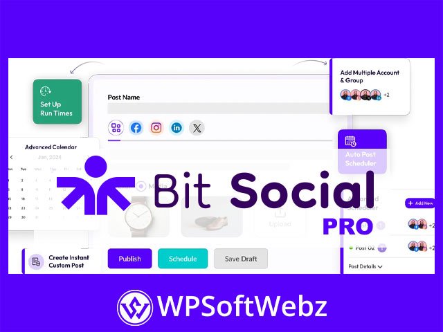 Bit Social Pro - Social Scheduler & Auto Poster Plugin For WordPress