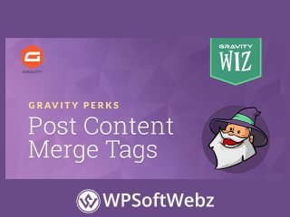 Gravity Forms Post Content Merge Tags