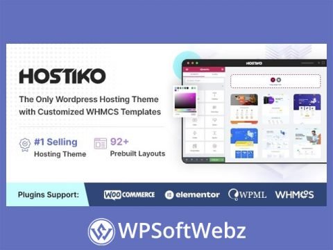 Hostiko - Hosting WordPress & WHMCS Theme