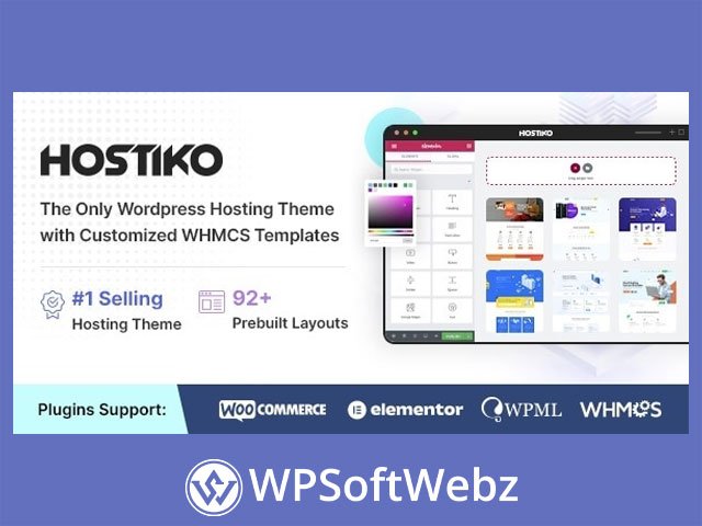 Hostiko - Hosting WordPress & WHMCS Theme
