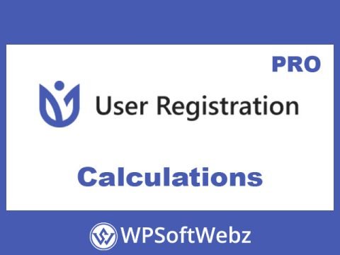 User Registration Calculations Addon