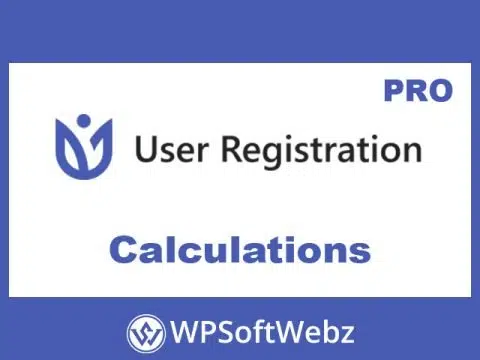 User Registration Calculations Addon