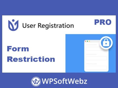 User Registration Form Restriction Addon
