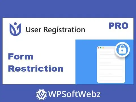 User Registration Form Restriction Addon