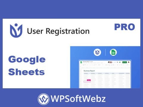 User Registration Google Sheets Addon