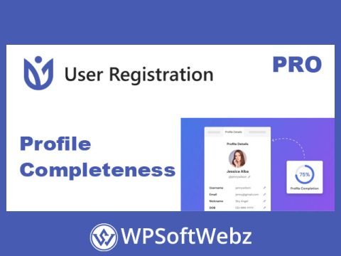 User Registration Profile Completeness Addon