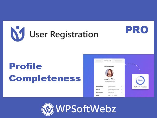User Registration Profile Completeness Addon