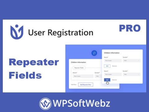 User Registration Repeater Fields Addon