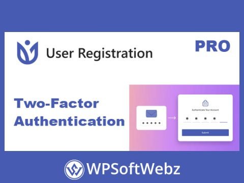 User Registration Two-Factor Authentication Addon