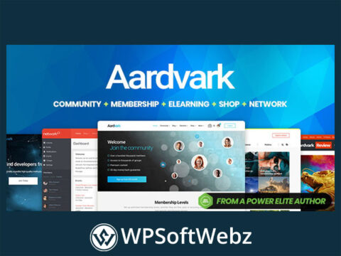 Aardvark - Community, Membership, BuddyPress Theme