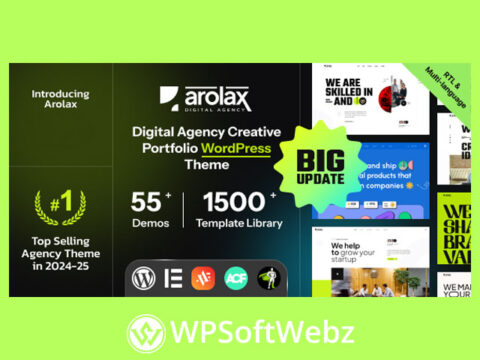 Arolax | Creative Digital Agency Theme