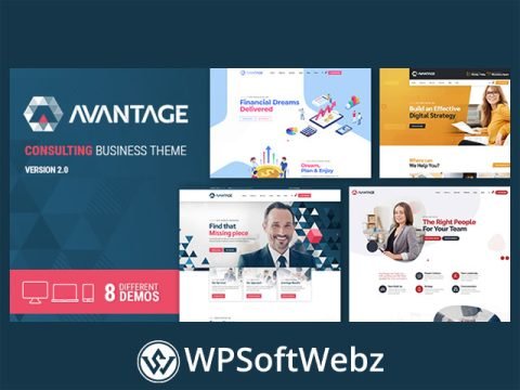 Avantage - Business Consulting WordPress Theme