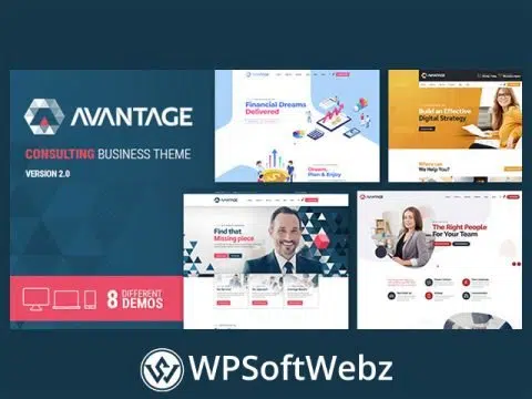 Avantage - Business Consulting WordPress Theme