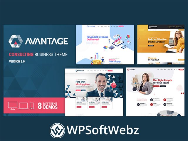 Avantage - Business Consulting WordPress Theme