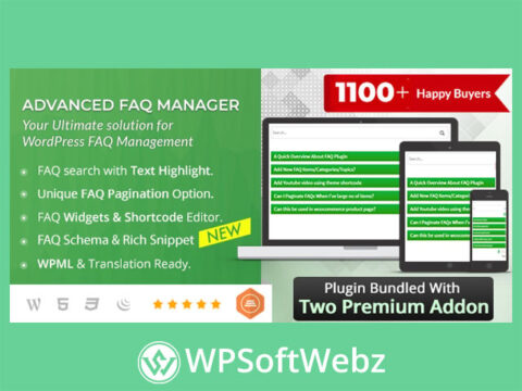BWL Advanced FAQ Manager WordPress Plugin
