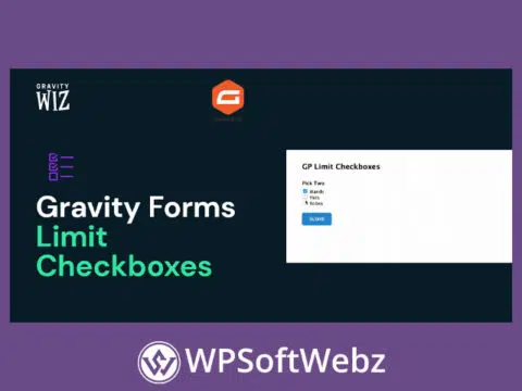 Gravity Forms Limit Checkboxes - By Gravity Wiz
