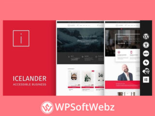 Icelander - Accessible Business Portfolio & WooCommerce WordPress Theme