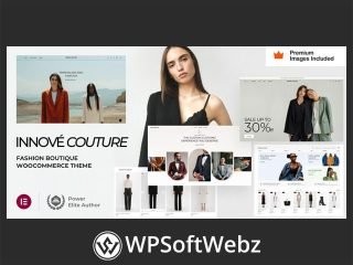 Innové Couture - Clothing Ecommerce WordPress Theme